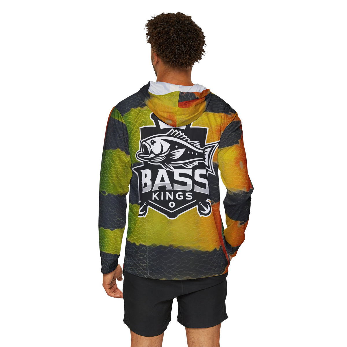 Peacock UPF Fishing Shirt Hooded
