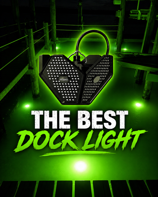 Bass Kings NIGHTFALL PRO 400W green underwater fishing light with optional 24-hour timer