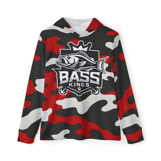 Georgia Inspired Camo Men's Fishing UPF Shirt (Hoodie)