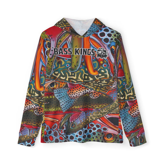 Rainbow Trout Camo Fishing Long Sleeve Performance TShirt UPF