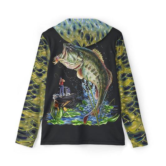 Bass Fishing Long Sleeve Performance UPF Shirt