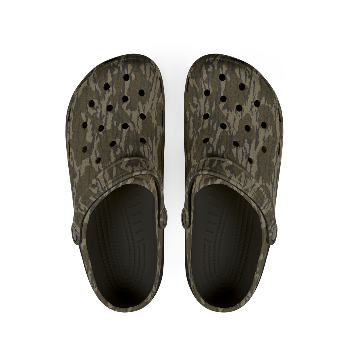 Old Camo Foam Clogs — Lightweight EVA Garden & Outdoor Slip-Ons