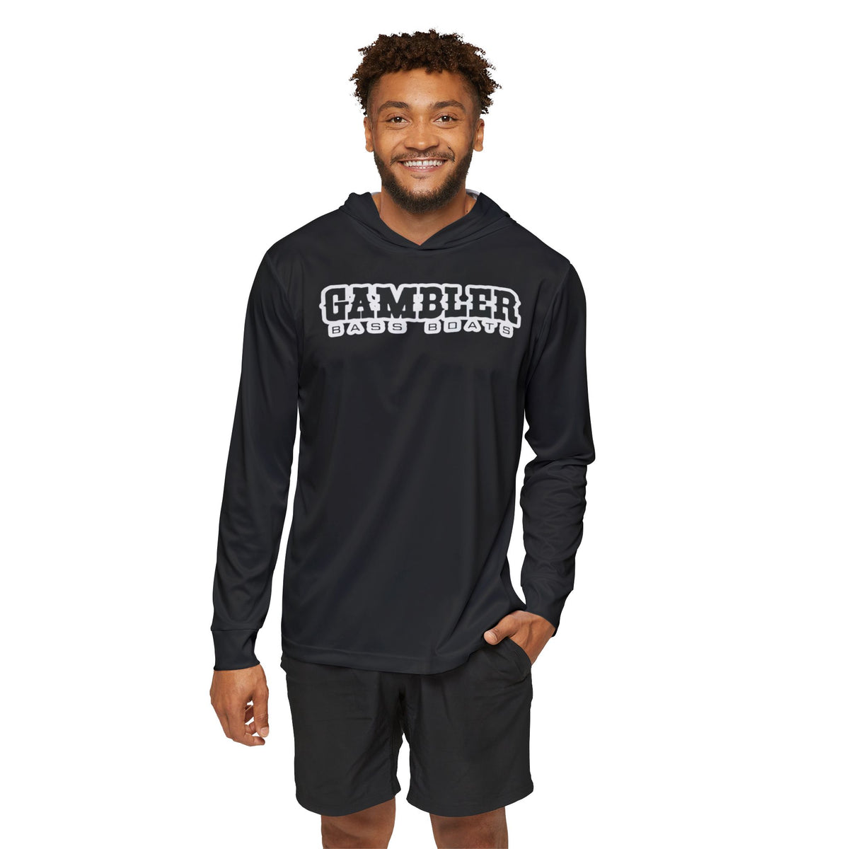 Gambler Boats Fishing Shirt (Black)