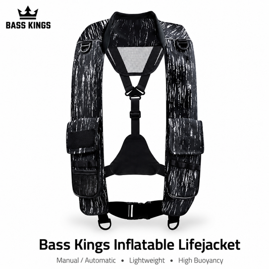 Premium Inflatable Fishing & Boating Life Jacket – Manual/Automatic Lightweight PFD