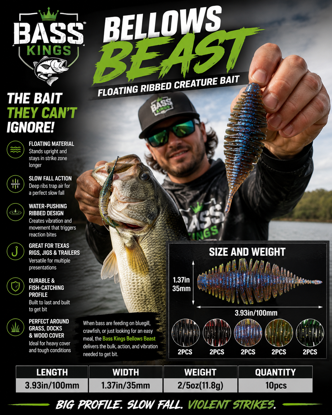 Bellows Bait 10 Pack