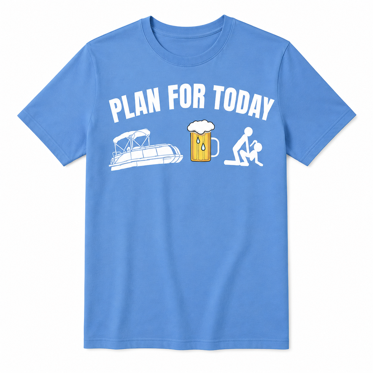 Plans For Today Funny Boating Sports T-Shirt