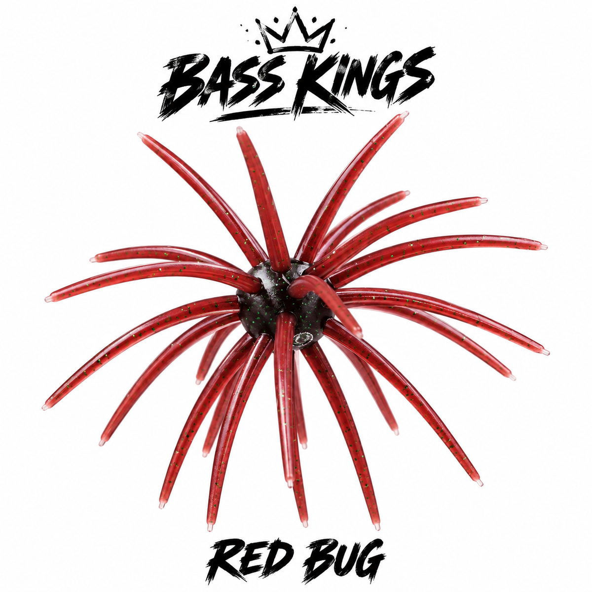Bass Kings 19MM Floating Urchin – Red Bug