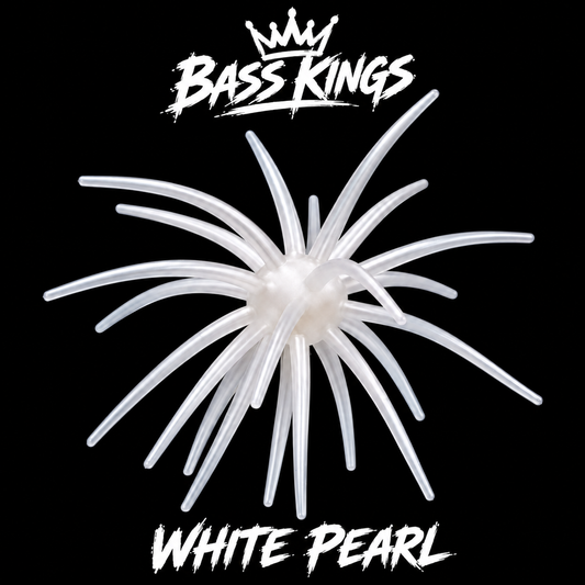 Bass Kings 19MM Floating Urchin – White Pearl